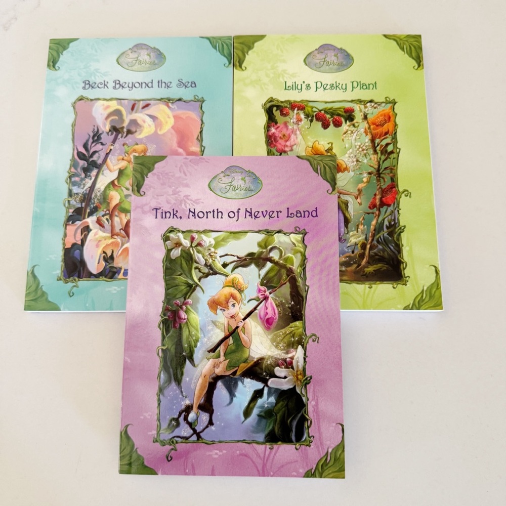 Disney Fairies | Set of 3 Books | Tales From Pixie Hollow